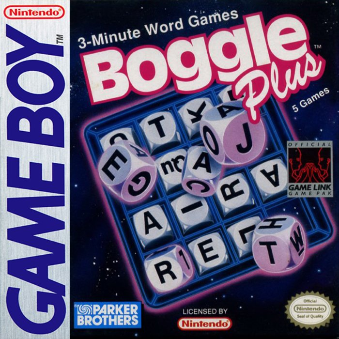 Boggle Plus box art