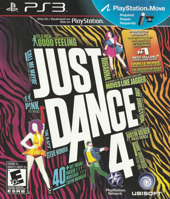 Just Dance 4 box art