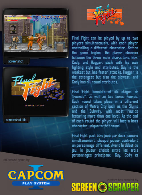 Final Fight — box-2D-back (SS)
