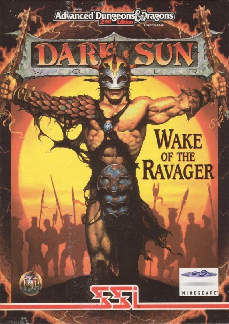 Dark Sun II: Wake of the Ravager box art