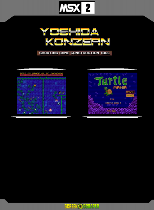 Yoshida Konzern - Turtle Mania — box-2D-back (SS)