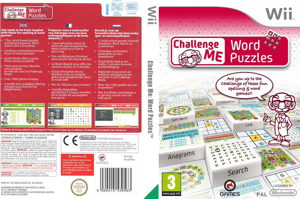 Challenge Me - Word Puzzles — box-texture (EU)