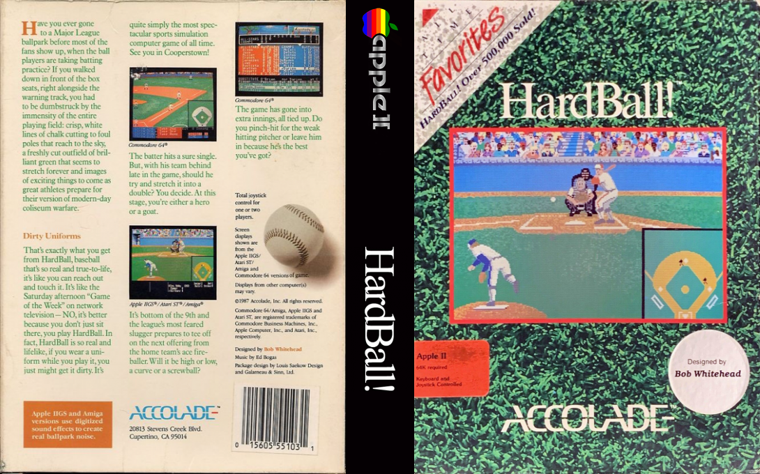 Hardball! — box-texture (US)