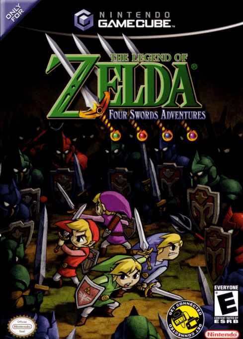 Legend of Zelda, The - Four Swords Adventures box art