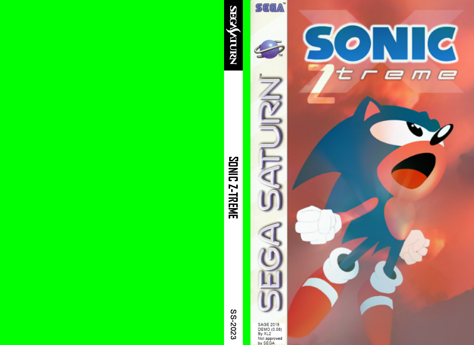 Sonic Z-Treme — box-texture (US)