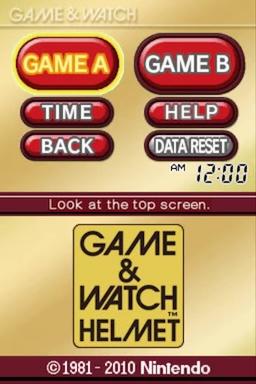 Game And Watch - Helmet — sstitle (WOR)