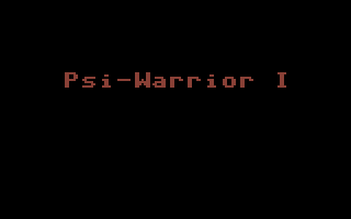 Psi Warrior — sstitle (WOR)