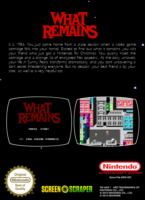 What Remains — box-2D-back (SS)