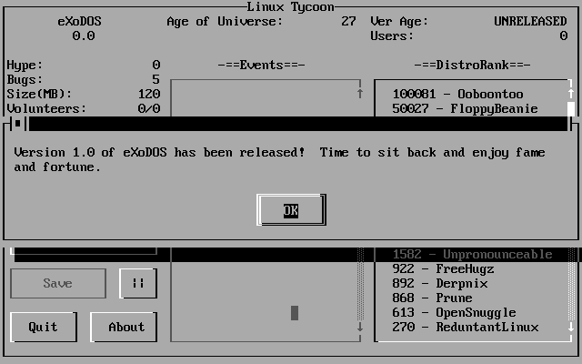 Linux Tycoon — ss (WOR)