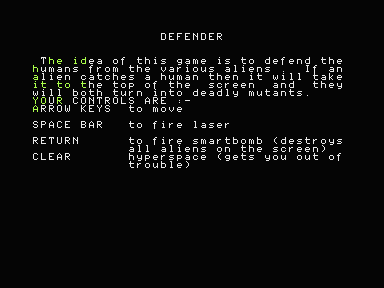 Defender — sstitle (WOR)