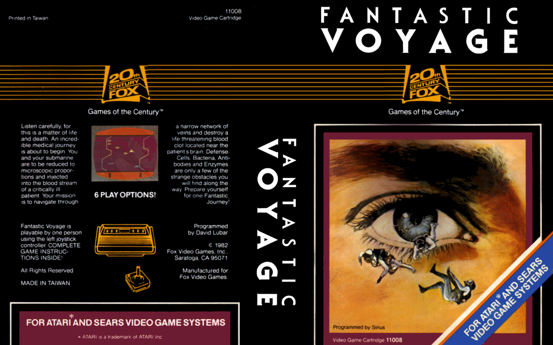 Fantastic Voyage — box-texture (US)