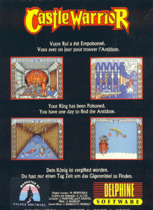 Castle Warrior — box-2D-back (WOR)