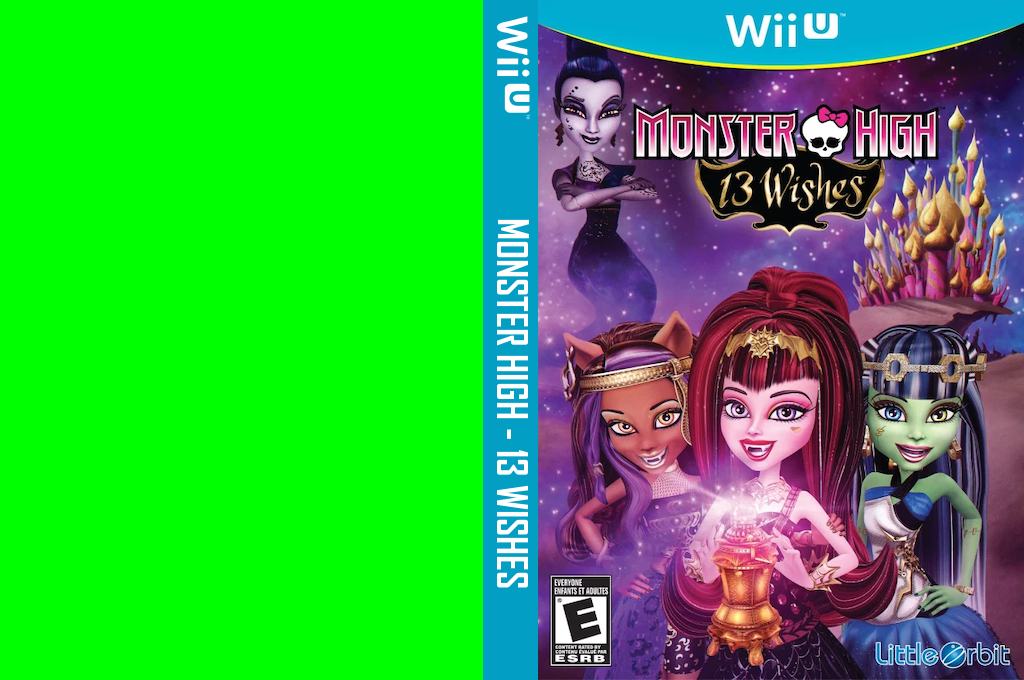 Monster High - 13 Wishes — box-texture (US)