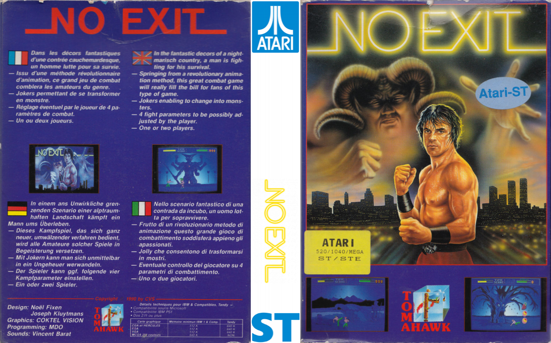 No Exit — box-texture (EU)
