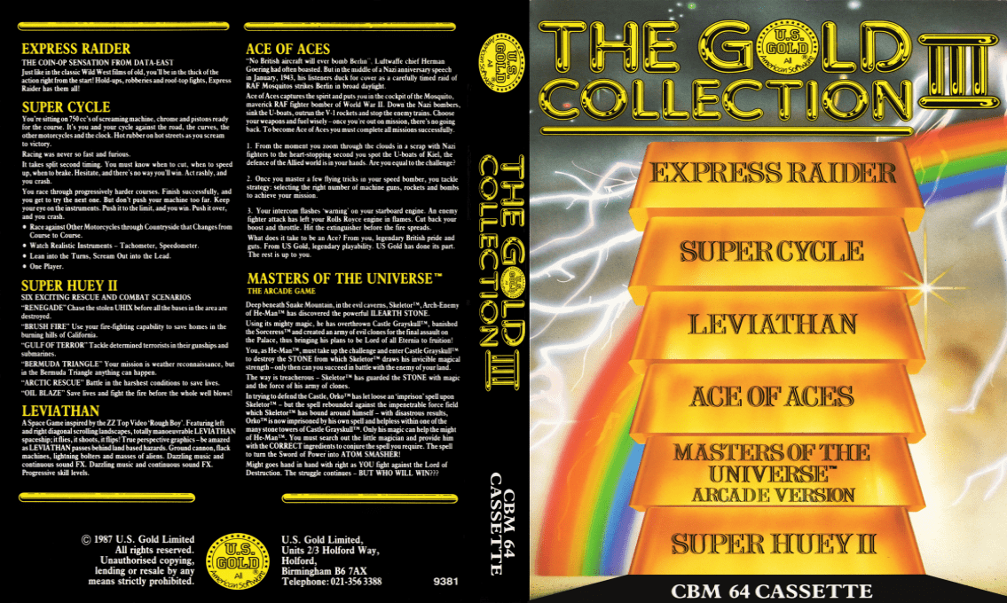 The Gold Collection III — box-texture (EU)