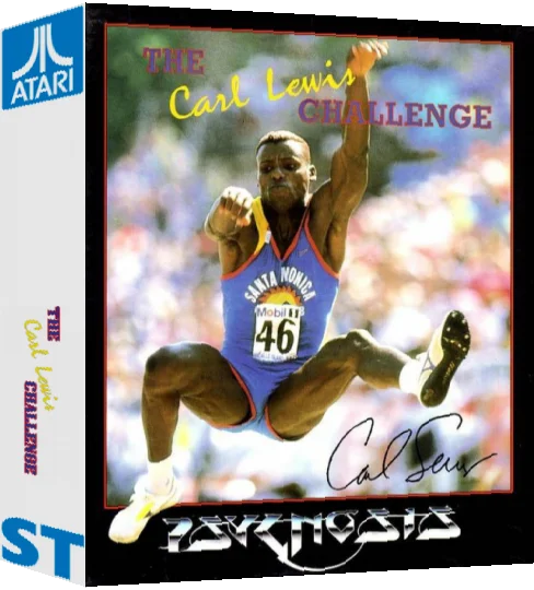 Carl Lewis Challenge, The — box-3D (EU)