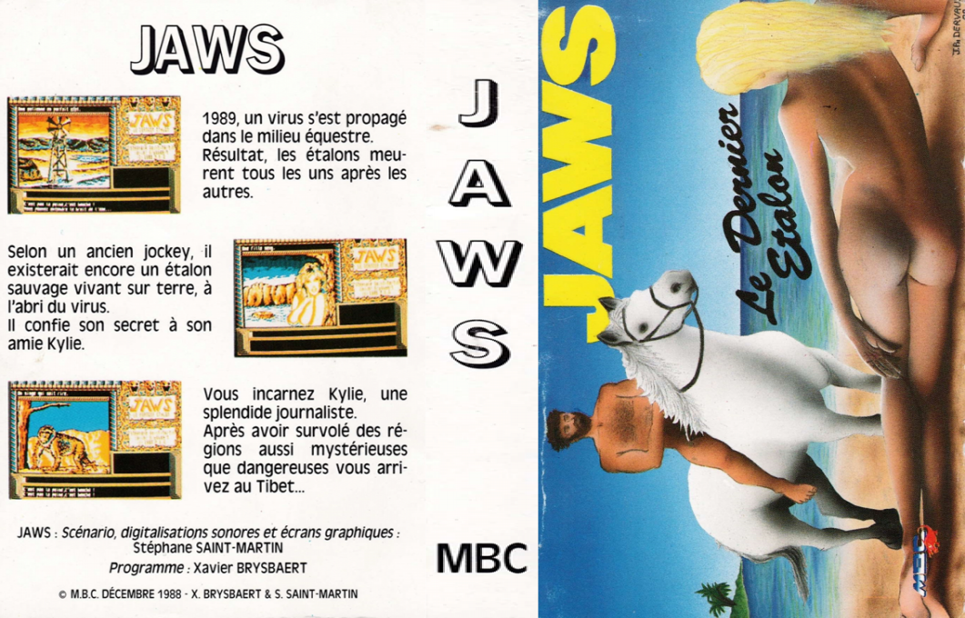 Jaws - Dernier Etalon, Le — box-texture (FR)