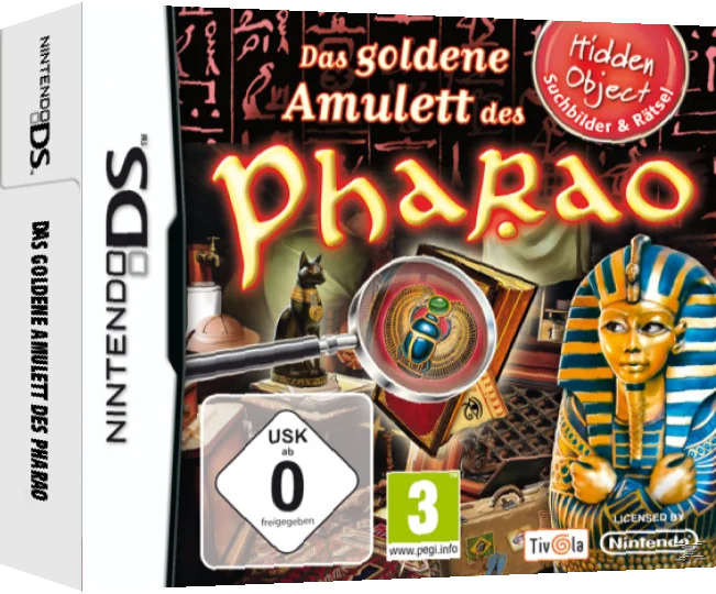 Goldene Amulett des Pharao, Das — box-3D (DE)