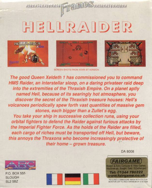 Hellraider — box-2D-back (WOR)