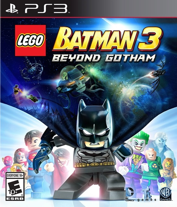 LEGO Batman 3 - The Game - Gotham kara Uchuu e box art