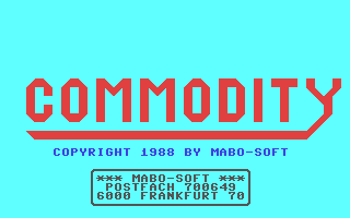 Commodity — sstitle (DE)