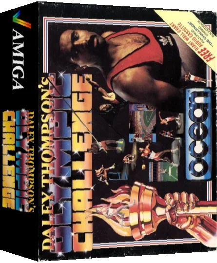 Daley Thompson's Olympic Challenge — box-3D (EU)