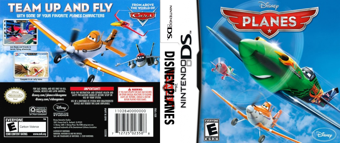 Disney Planes - Fire & Rescue — box-texture (US)