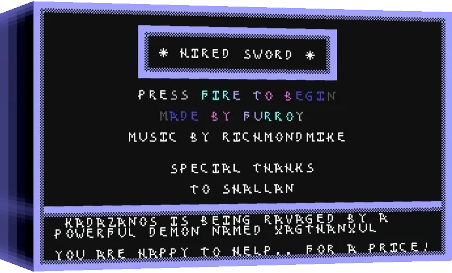 Hired Sword — box-3D (WOR)