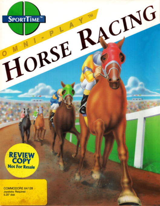 Omni-play Horse Racing box art