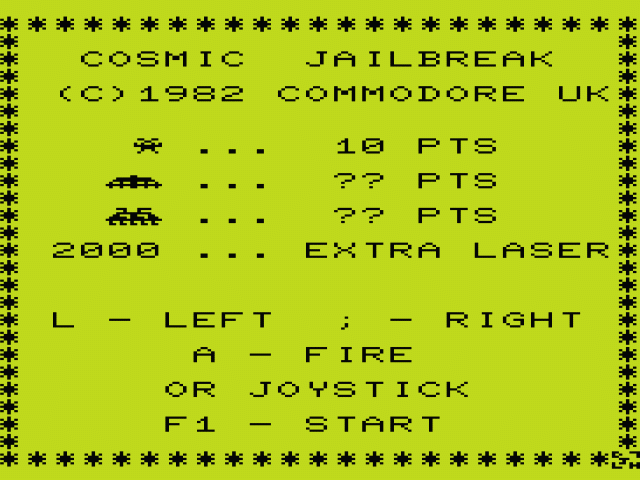 Cosmic Jailbreak — sstitle (WOR)