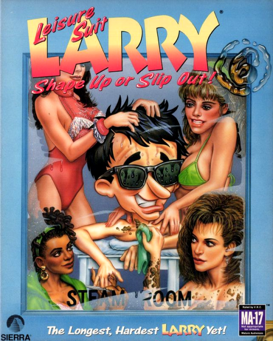 Leisure Suit Larry 6 - Shape Up Or Slip Out box art