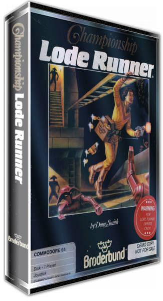 Championship Lode Runner — box-3D (US)