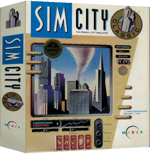 Simcity Classic — box-3D (US)