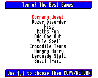 10 of the Best Games — sstitle (EU)