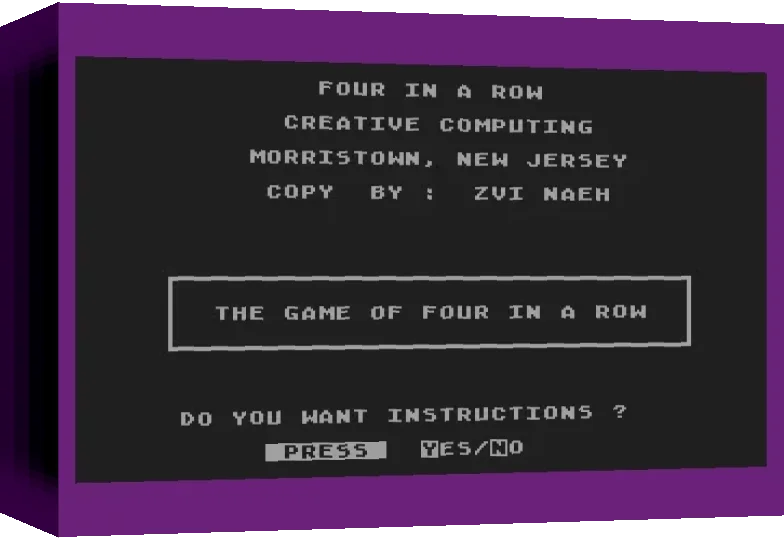 Four In A Row — box-3D (WOR)