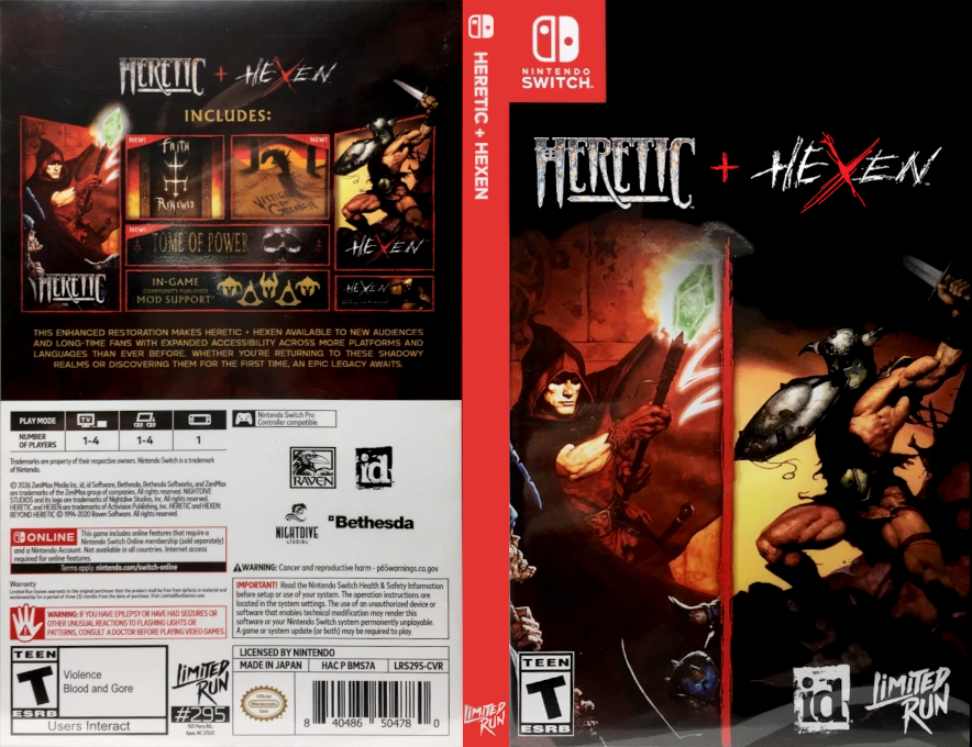 Heretic + Hexen — box-texture (US)
