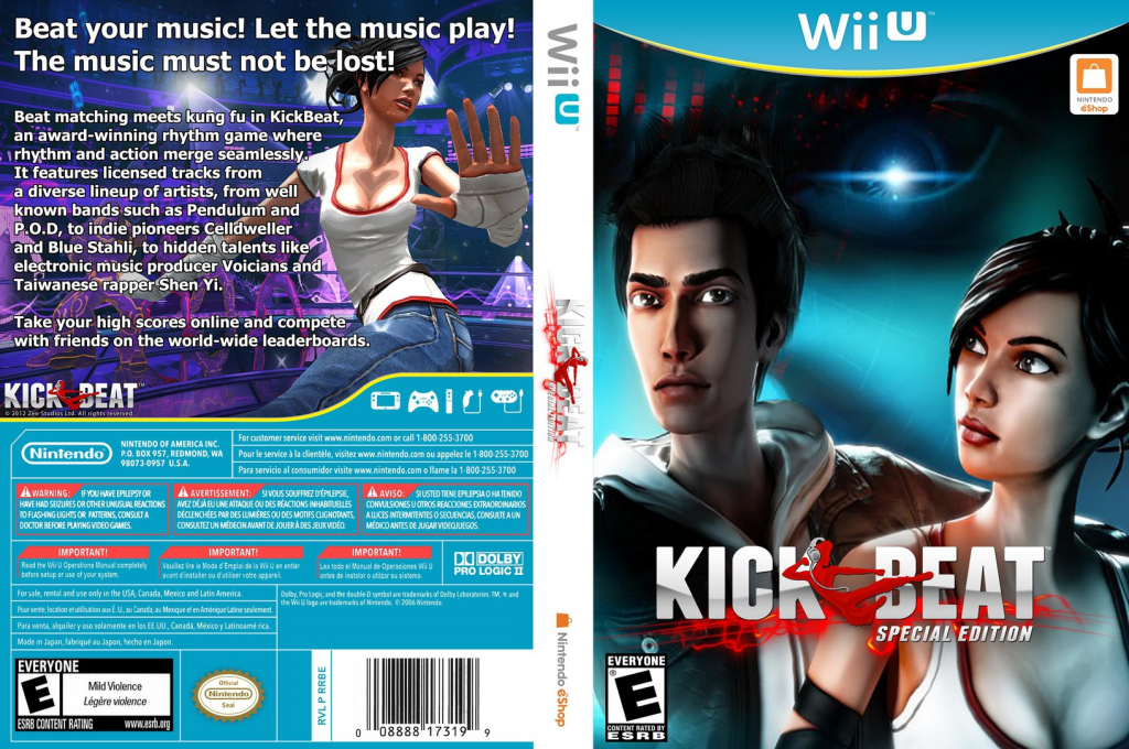 KickBeat - Special Edition — box-texture (US)