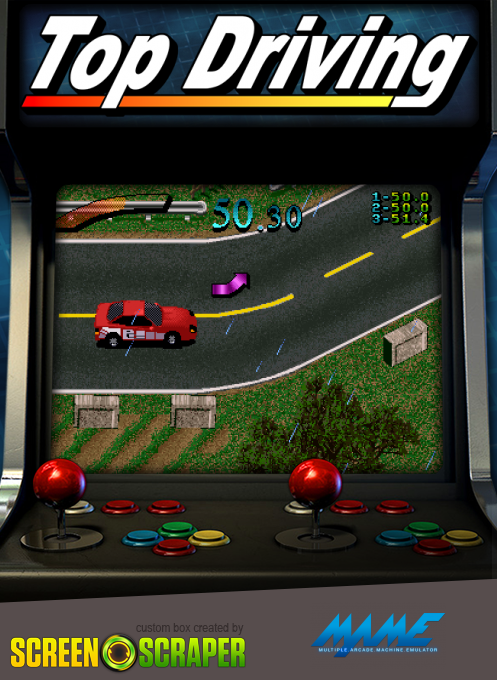 Top Driving box art