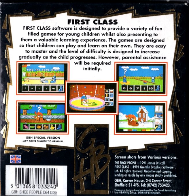 The Shoe People — box-2D-back (EU)