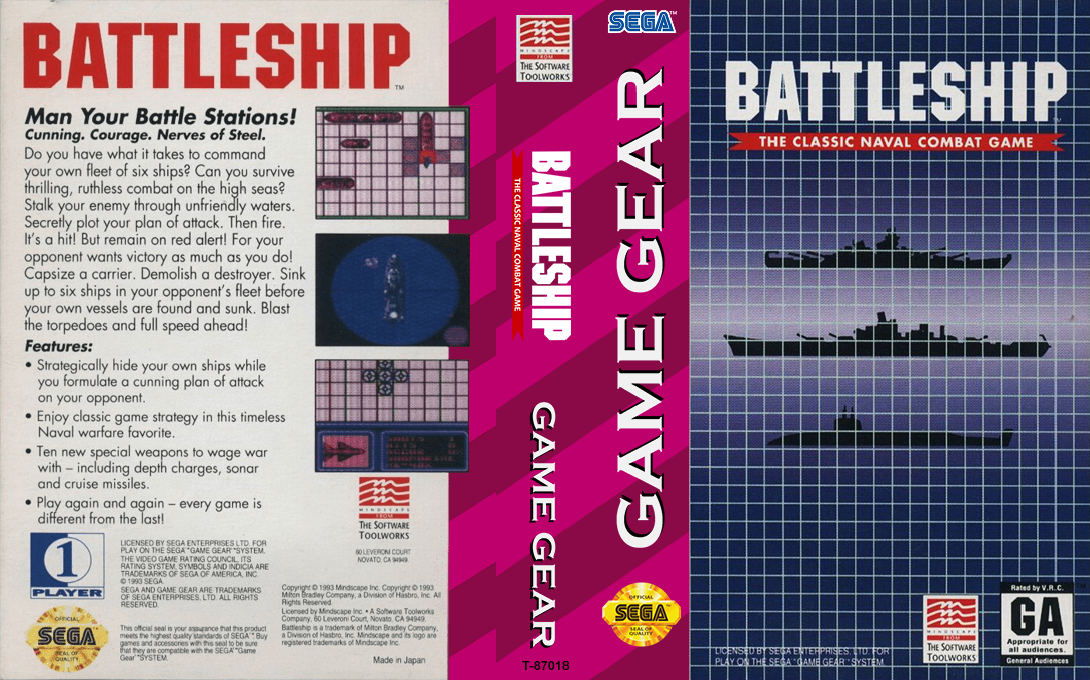 Battleship - The Classic Naval Combat Game — box-texture (US)