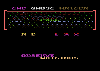 Ghost Writer — ss (WOR)