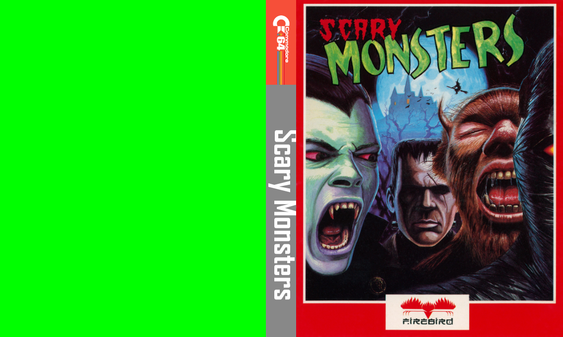 Scary Monsters — box-texture (UK)