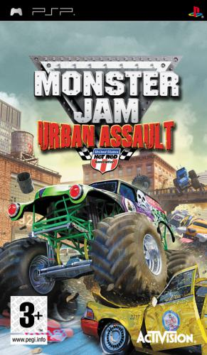 Monster Jam - Urban Assault — box-2D (EU)