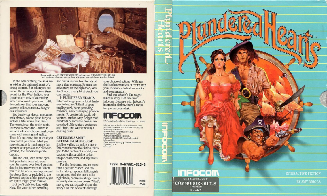 Plundered Hearts — box-texture (US)