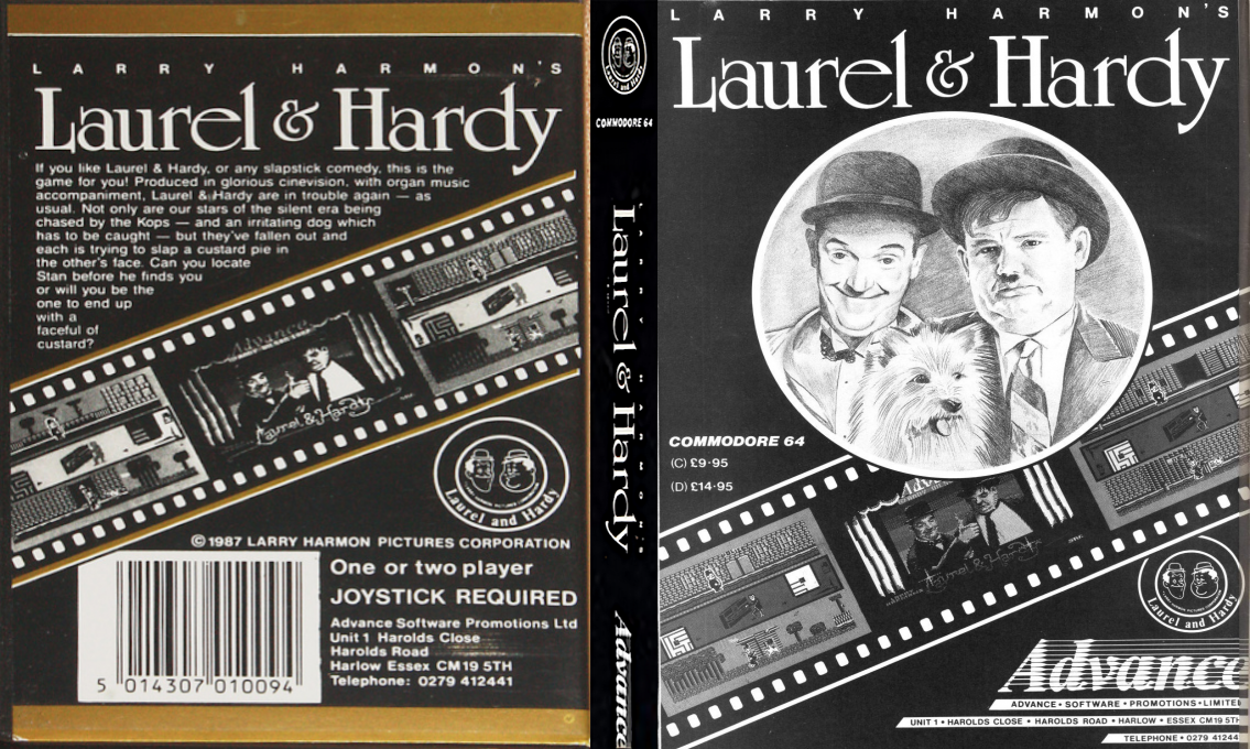 Laurel And Hardy — box-texture (EU)
