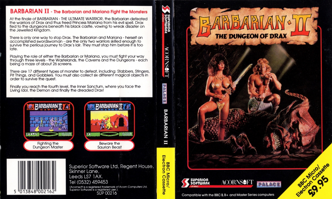 Barbarian 2 — box-texture (EU)