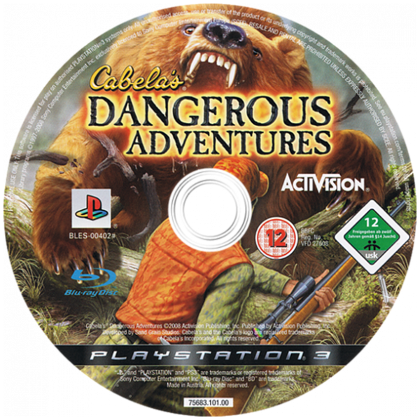 Cabela's Dangerous Adventures — support-2D (EU)