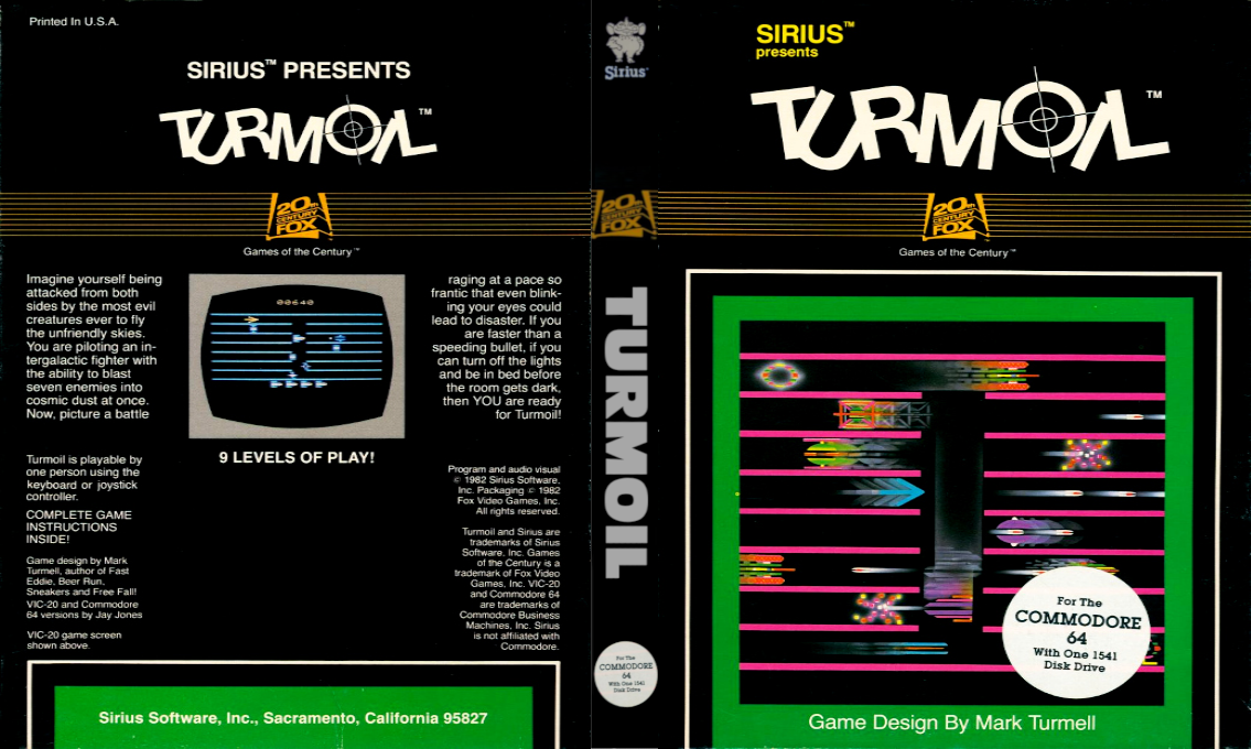Turmoil — box-texture (US)