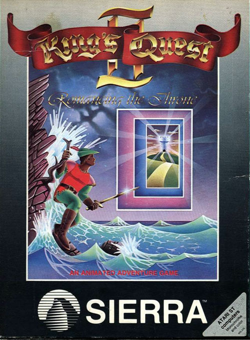 King's Quest 2 - Romancing The Throne box art
