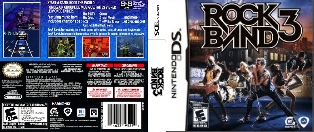 Rock Band 3 — box-texture (US)